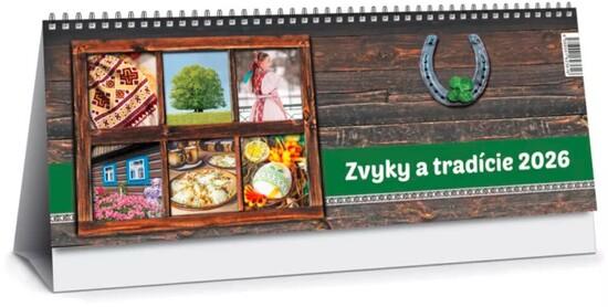 Zvyky a tradície 2026 - stolový kalendár
