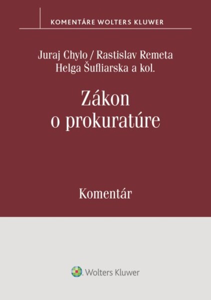 Zákon o prokuratúre Komentár - 9788057107422