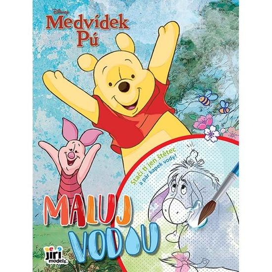 Maluj vodou A4 Medvídek Pú