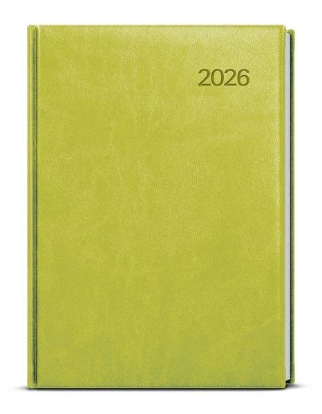 Denní diář 2026 Adam Vivella B6 zelená