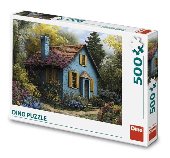 Puzzle 500 Modrý domeček