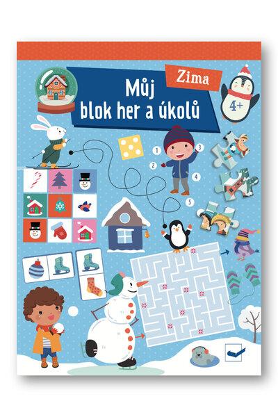 Můj blok her a úkolů Zima 4+ - 9788025639160