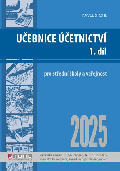 Učebnice Účetnictví I. díl 2025 - 9788053010146