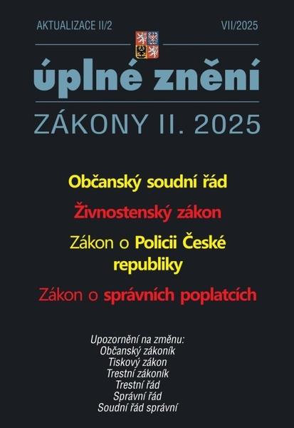 Aktualizace II/2 2025