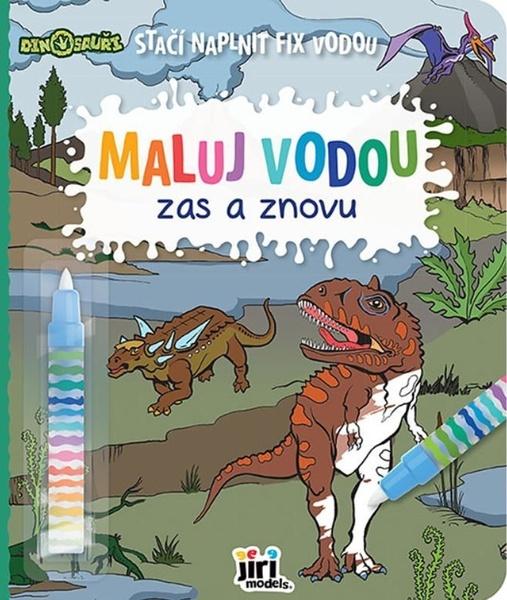 Maluj vodou zas a znovu Dinosauři