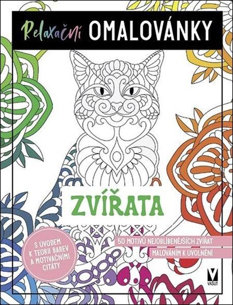 Relaxační omalovánky Zvířata - 9788075414052
