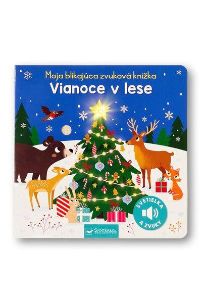 Moja blikajúca zvuková knižka Vianoce v lese - 9788056716205