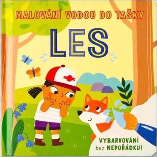 Malování vodou do tašky Les - 9788025639313