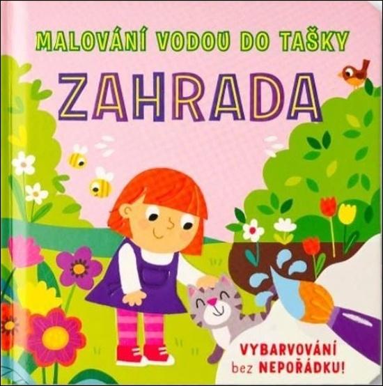 Malování vodou do tašky Zahrada - 9788025639320