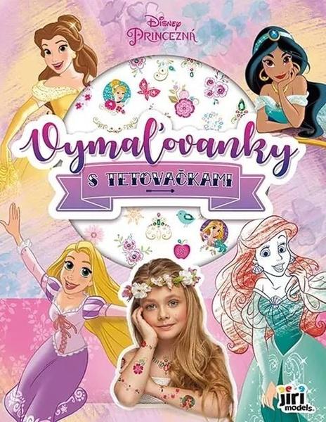 Maľovanky s tetovaním Disney Princezné