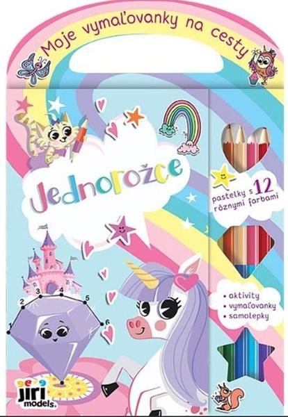 Moje maľovanky na cesty Jednorožce