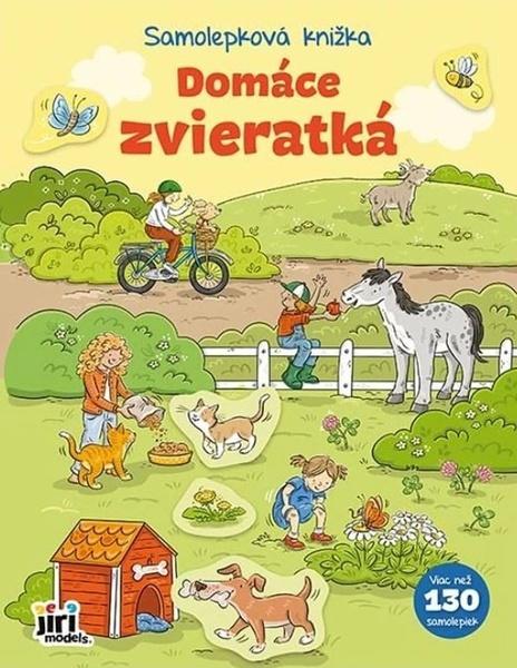 Samolepková knižka Domáce zvieratá