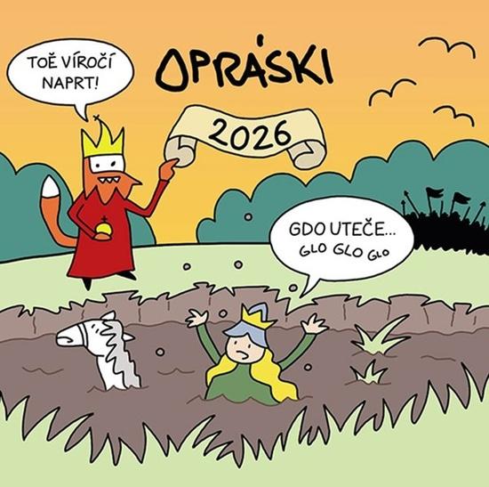 Opráski 2026 - nástěnný kalendář