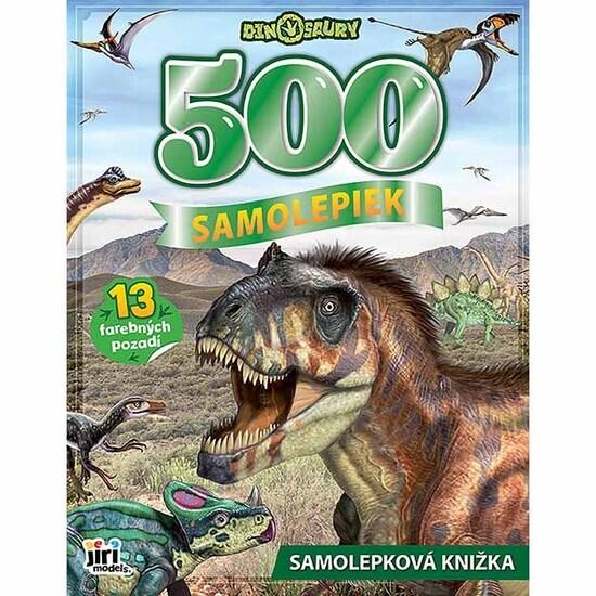 500 samoliepek Dinosaury