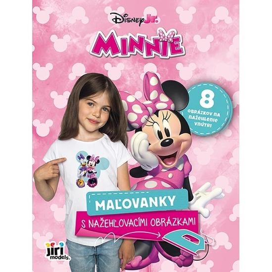 Maľovanky s nažehľovacími obrázkami Minnie