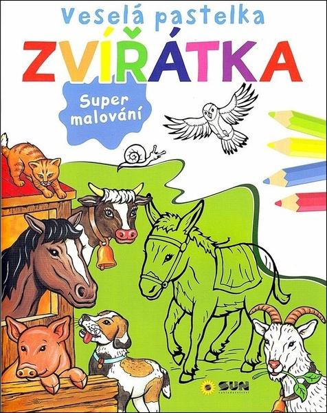 Veselá pastelka Zvířátka
