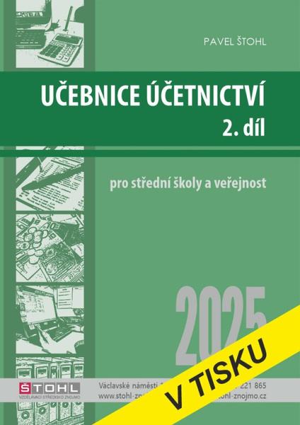 Učebnice Účetnictví II. díl 2025 - 9788053010177