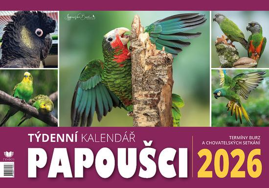 Papoušci týdenní kalendář 2026
