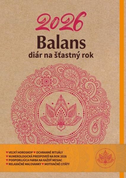 Balans diár na šťastný rok 2026 - 9788082541352