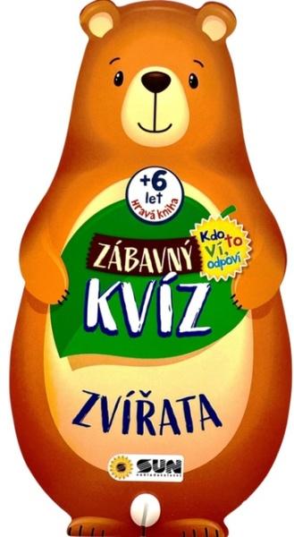 Zábavný kvíz Zvířata - 9788076875005