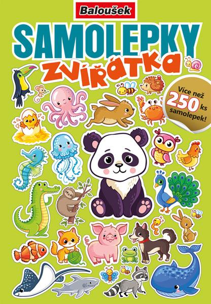 Samolepkový sešit Zvířátka