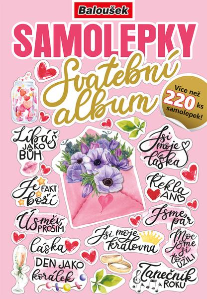 Samolepkový sešit Svatební album