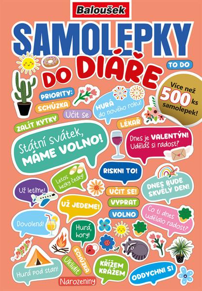 Samolepkový sešit Samolepky do diáře