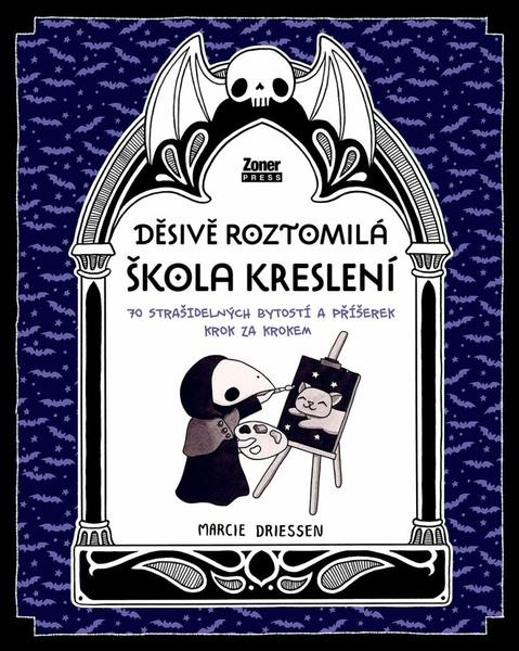 Děsivě roztomilá škola kreslení - 9788074136351