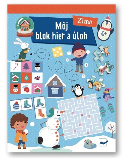 Môj blok hier a úloh Zima 4+ - 9788056716236