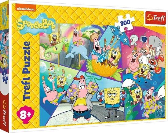 Puzzle SpongeBob v Bikini Bottom 300 dílků
