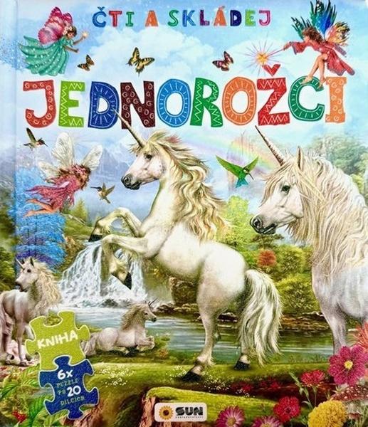 Čti a skládej Jednorožci - 9788076875425
