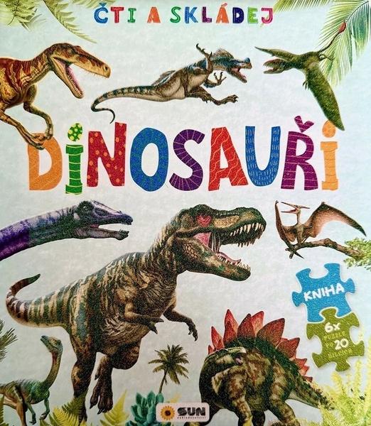Čti a skládej Dinosauři - 9788076875401