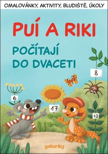Puí a Riki počítají do dvaceti - 9788090646445