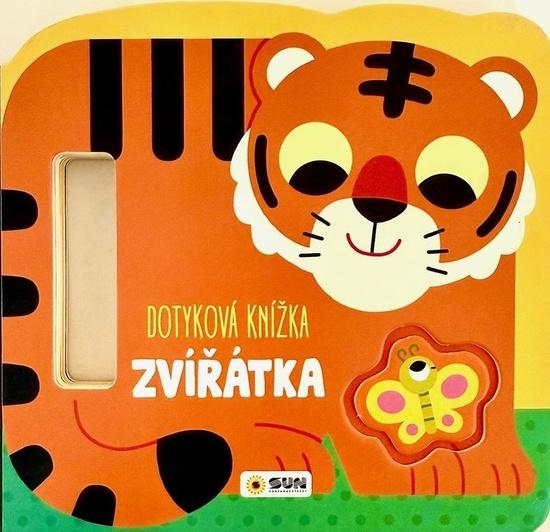 Dotyková knížka Zvířátka - 9788076875456
