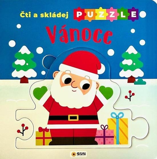 Vánoce Čti a skládej puzzle - 9788076875302