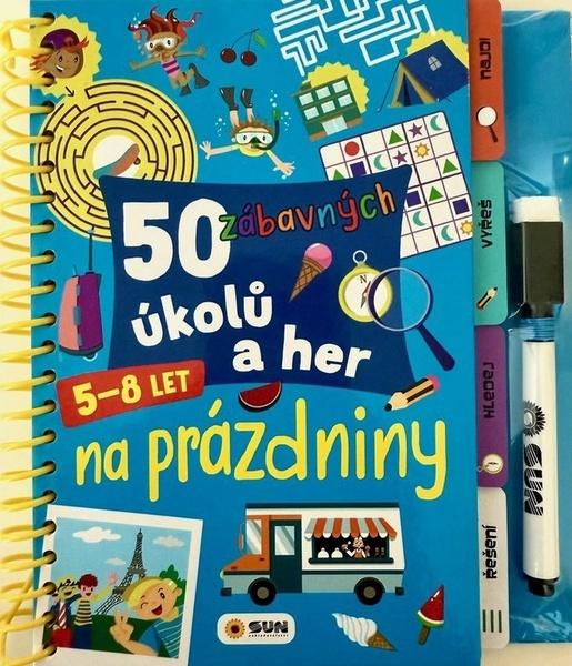50 zábavných úkolů a her na prázdniny - 9788076874961