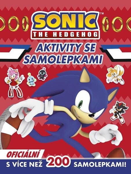 Ježek Sonic Aktivity se samolepkami