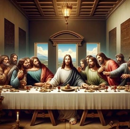 Diamantové malování Poslední večeře