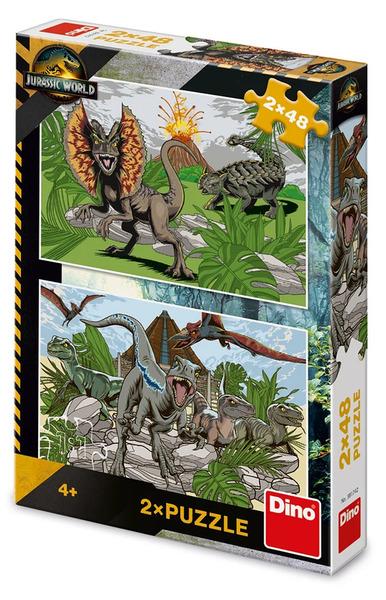 Puzzle 24+48 Jurský svět II.
