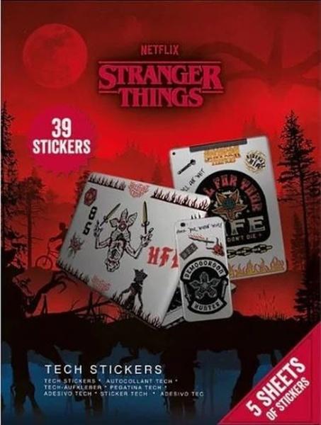Samolepky technické Stranger Things 4