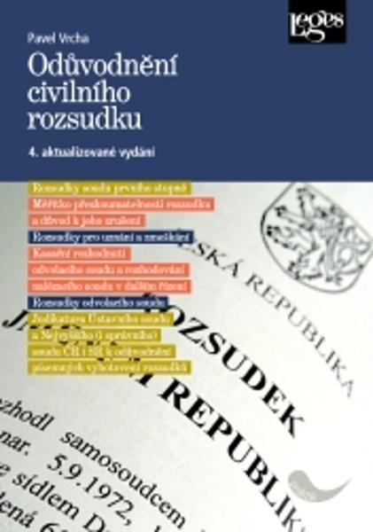 Odůvodnění civilního rozsudku - 9788075027948