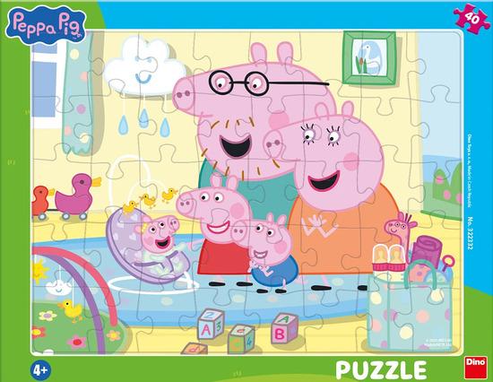 Puzzle 40 Peppa Pig Sourozenci deskové