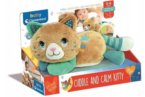 Ron-Ron usínající plyšová kočka s předením