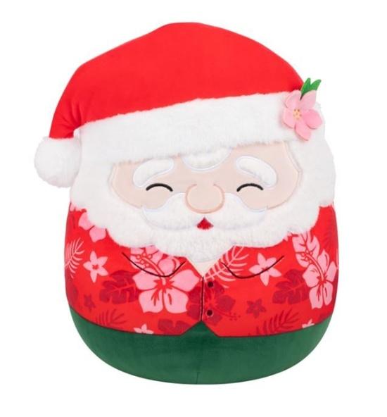 Squishmallows Santa v havajské košili Nick