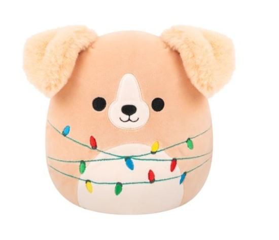 Squishmallows Zlatý retrívr se světýlky Stevon