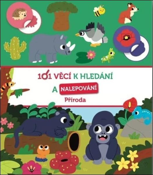 101 věcí k hledání a nalepování Příroda - 9788025640050
