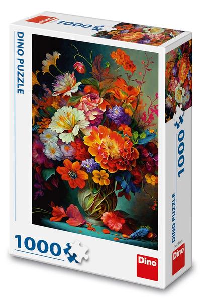 Puzzle 1000 Květiny ve váze