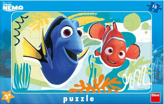 Puzzle 15 Nemo a Dory deskové