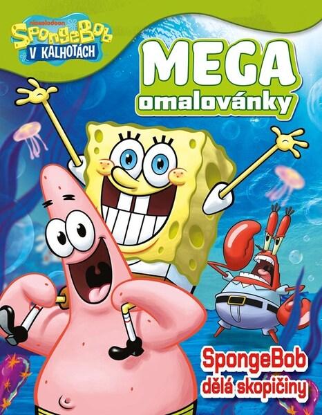 SpongeBob Mega omalovánky