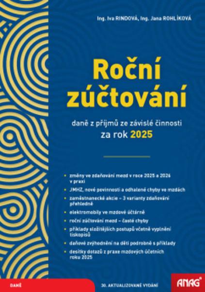 Roční zúčtování daně z příjmů ze závislé činnosti - 9788075544292